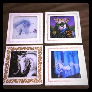 1980's County Fair Mirror Pictures